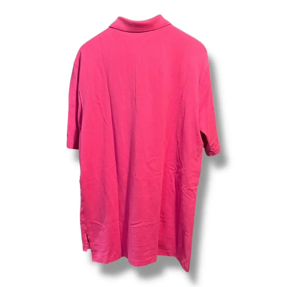 Vintage 90s POLO Golf Ralph Lauren Pink Large